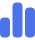 An icon of a blue bar chart similar to the google ads icon